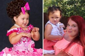 Mum blows £500 a month to make toddler beauty pageant star